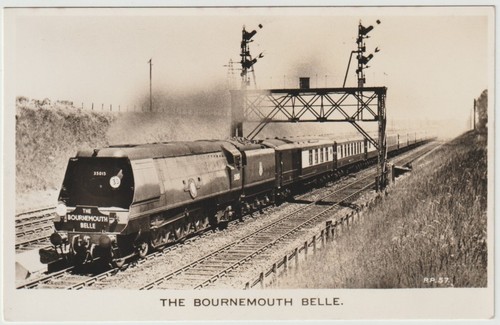 Railway postcard mn - rp, sr