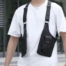 Anti-Theft Underarm Strap Wallet Pocket Oxford Cloth Mobile Phone Chest Bags