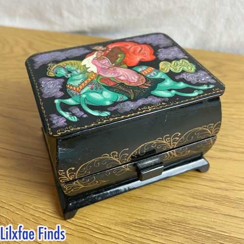 Vintage russian lacquer - vintage,