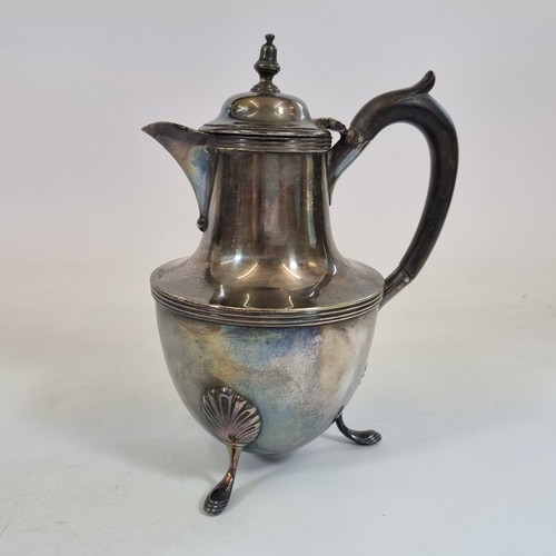 Antique silver plated coffee - antique,