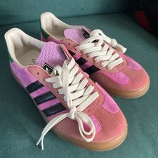 Pink Gucci Gazelle Trainers 7