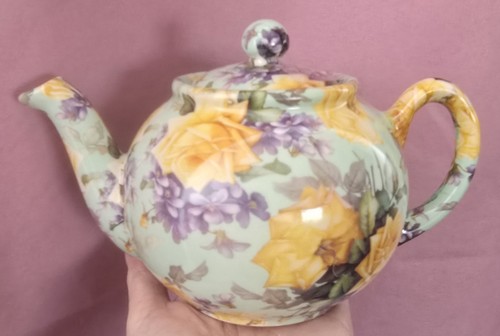 Heron cross teapot - heron,