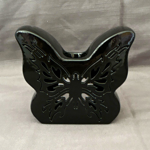 Black butterfly oil burner - butterfly,