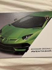 Lamborghini Aventador Accessori Brochure. English.