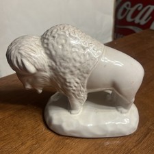 Frankoma Pottery White Bison