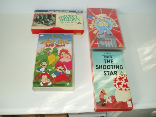 Vintage vhs tapes bundle - vhs,