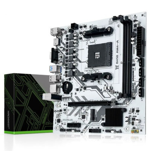 Amd b450 am4 motherboard - motherboard, ddr4
