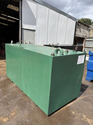 2000l bunded waste oil - bunded, tank