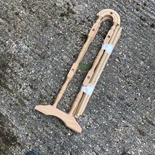 Wooden towel rail freestanding - towel,