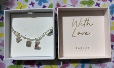 Radley Bracelet Silver Tone Charms