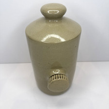 Pearson Chesterfield Stone Pot Hot Water Bottle Bed Warmer 9.5" 1910