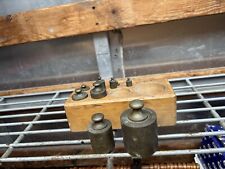 Set of 9 Metric Vintage Brass