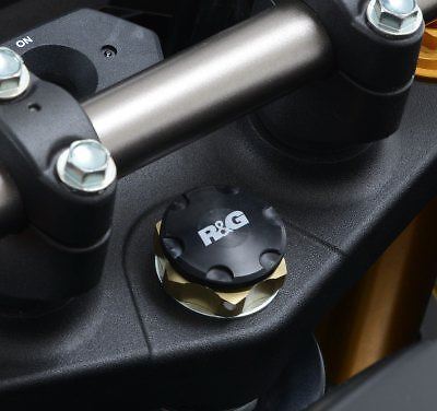 Top yoke cap black - top, suzuki
