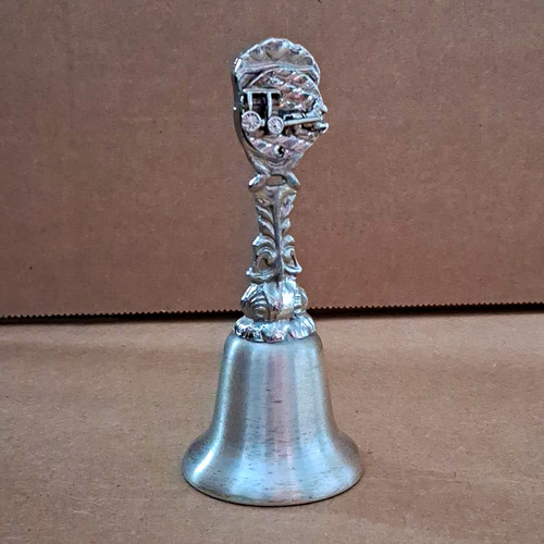 5cm metal hand bell with - 10.5cm,