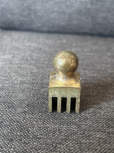 Vintage brass leather - vintage, pricking