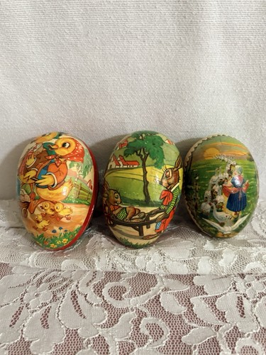 Vintage paper mache easter - paper,