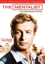 The Mentalist: The Complete First Season DVD (2010) Simon Baker cert 15 6 discs