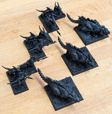 Lizardmen Seraphon Salamander Spawn of Chotek Pack of 3 with 9 Skink - Metal OOP