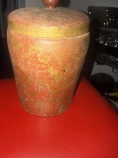 Edwardian Rare Huntley & Palmers Biscuit Tin with Lid Lovely Urn Shape C1910