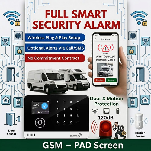 Van camper boat yacht alarm - rv-van-camper-boat-yacht,