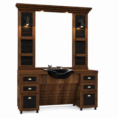 Barber and salon furniture - salon,