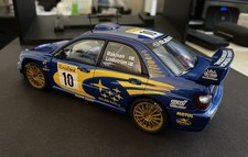 Autoart 1/18 Subaru Wrc Rally Monte Carlo 2002  (10)  Makinen - Lindstrom