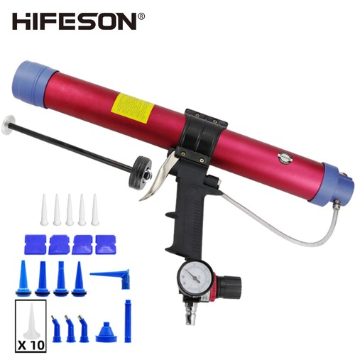 600ml pneumatic caulking - 600ml, gun