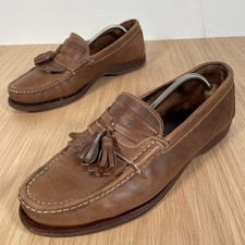 Bally Tassel Loafers Ladies UK 9 EU42 Brown Slip On Shoes