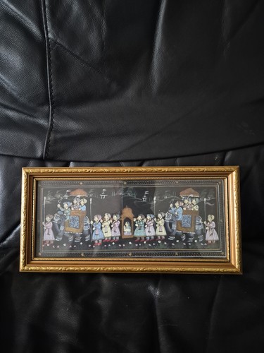 Vintage indo persian framed - indo-persian,