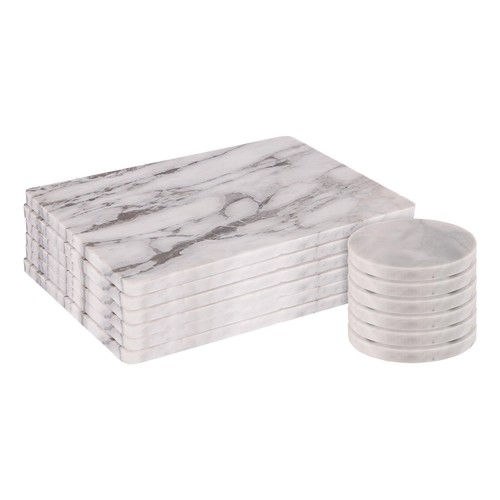 Marble placemats coasters - placemats, &