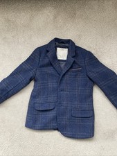Boys Formal Jacket Zara 4-5 Years Blue Smart