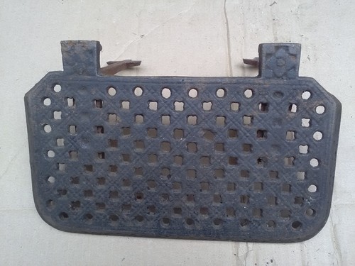 Antique cast iron food - cast, plate
