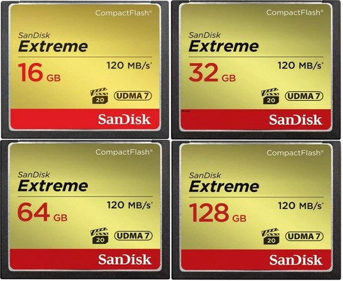 Sandisk extreme compactflash - sandisk,