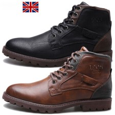 Mens Retro Leather Shoes