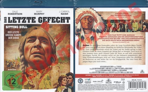 Blu ray sitting bull 1954 - blu-ray,