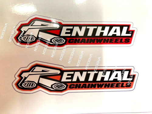 Renthal style sticker bike - renthal,