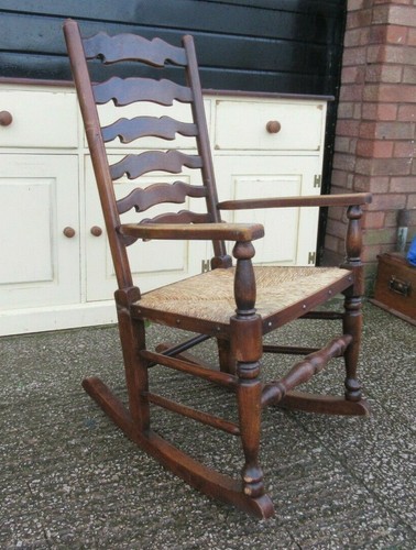 Rare antique lancashire ladder - antique,