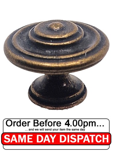 Brass cabinet drawer knob - cabinet,