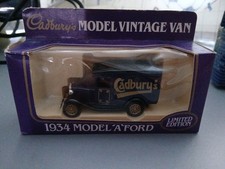 Lledo A Ford 1934 Cadbury's Vintage Van Die Cast Model Rare 