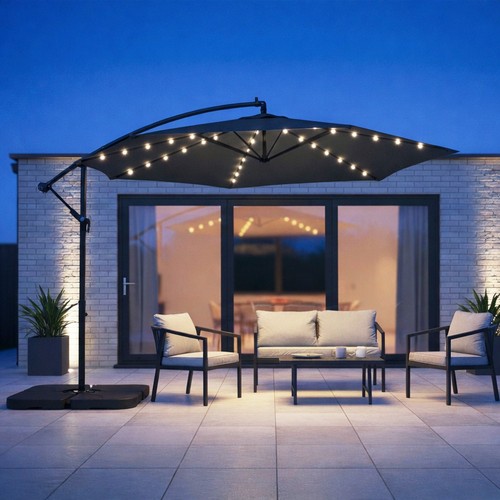 Parasol cantilever banana - cantilever, 3m