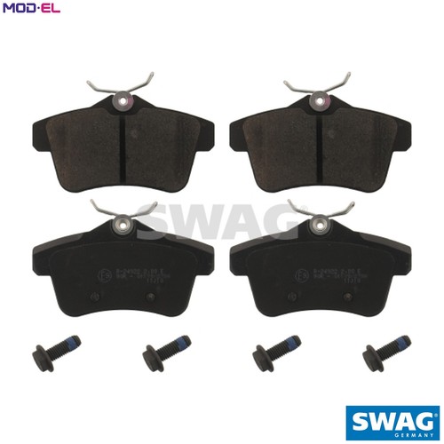 Brake pad set disc - pad, 91