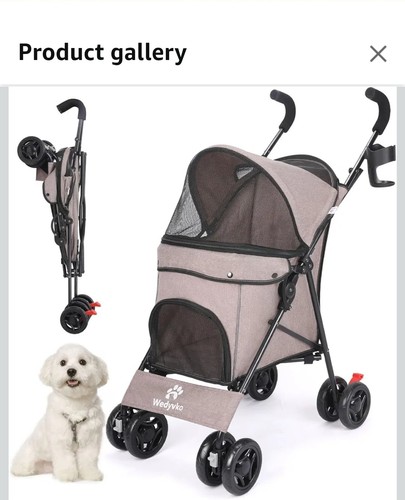 Pet stroller foldable - 3,