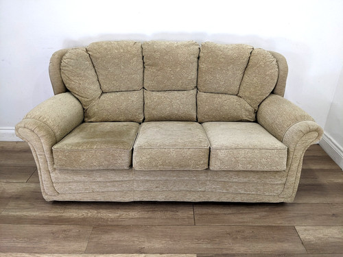 Sofa seater beige - sofa, 3