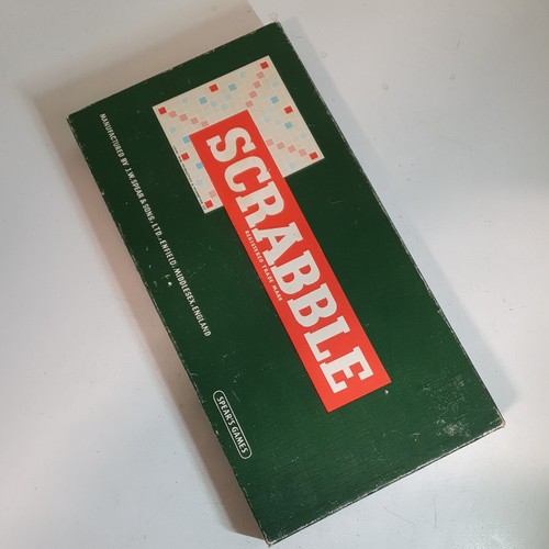Vintage scrabble wooden - "scrabble",