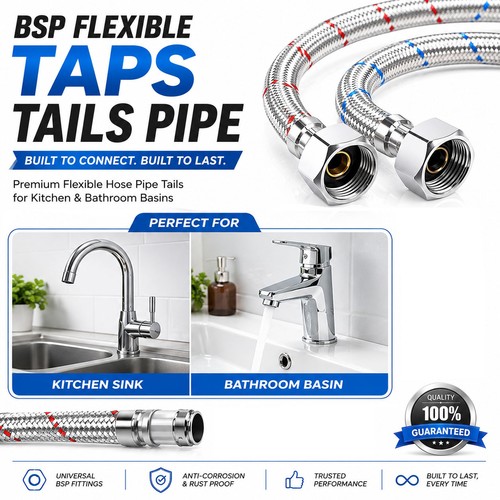 Basin flexi hose pipe - basin,