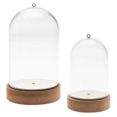 Plastic bell jar dome on - plastic, |