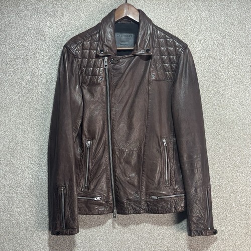 Allsaints conroy leather biker - conroy,