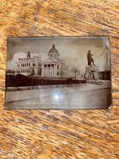 Antique 3” X 4.25” Glass