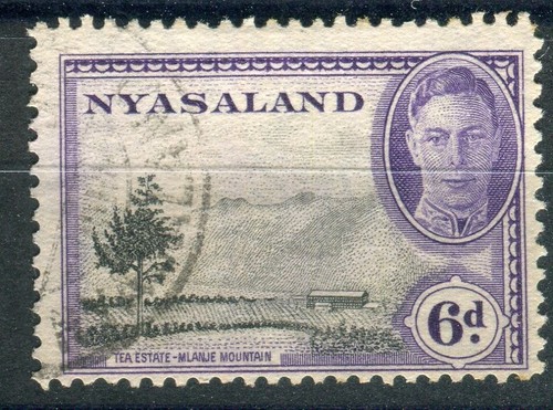 Nyasaland sg150 1945 kgvi - 1945, 6d