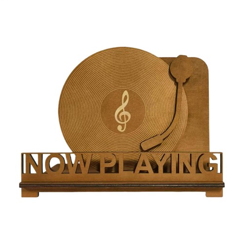 Now playing vinyl record - now,
